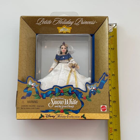 Vtg 1998 Disney Snow White Petite Holiday Princess Ornament Never Opened - Picture 8 of 8